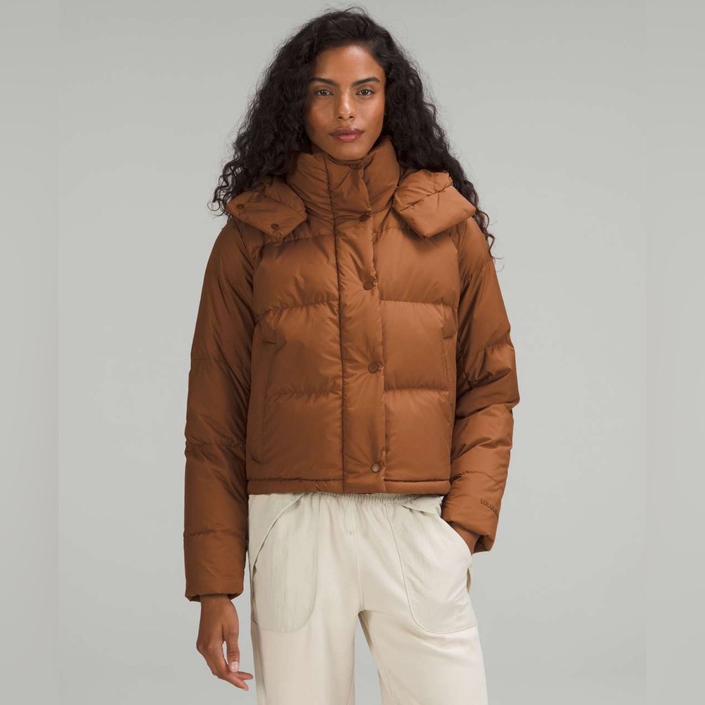 Lululemon Wunder Puff Puffer Jacket in Roasted Brown